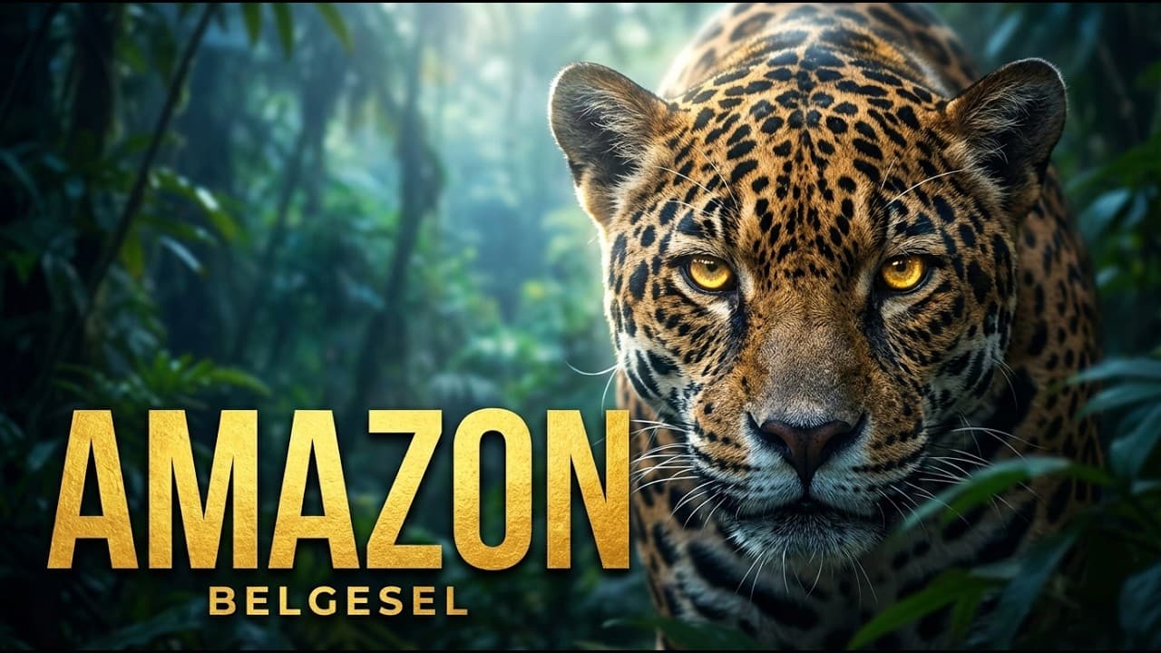 AMAZON: Nehirden Kanopiye Vahşi Yaşam | Türkçe Doğa Belgeseli