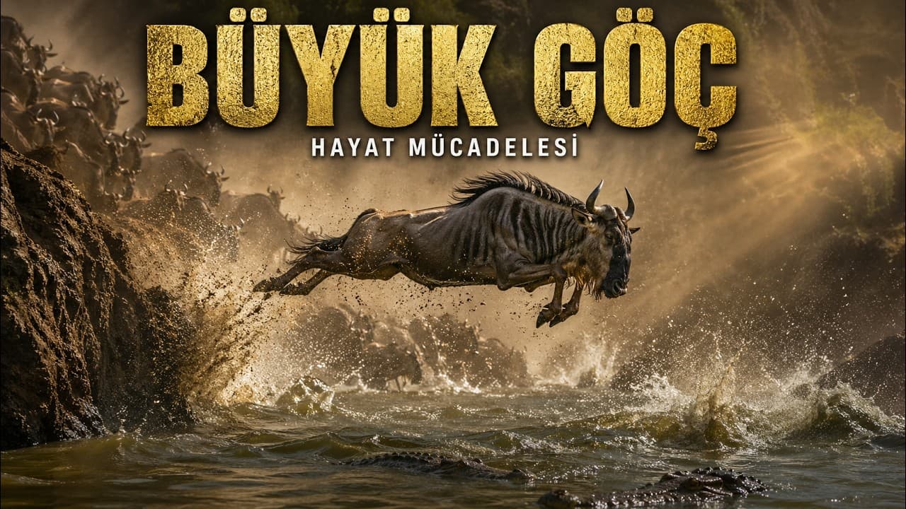 BÜYÜK GÖÇ: Serengeti'den Masai Mara'ya | Türkçe Doğa Belgeseli