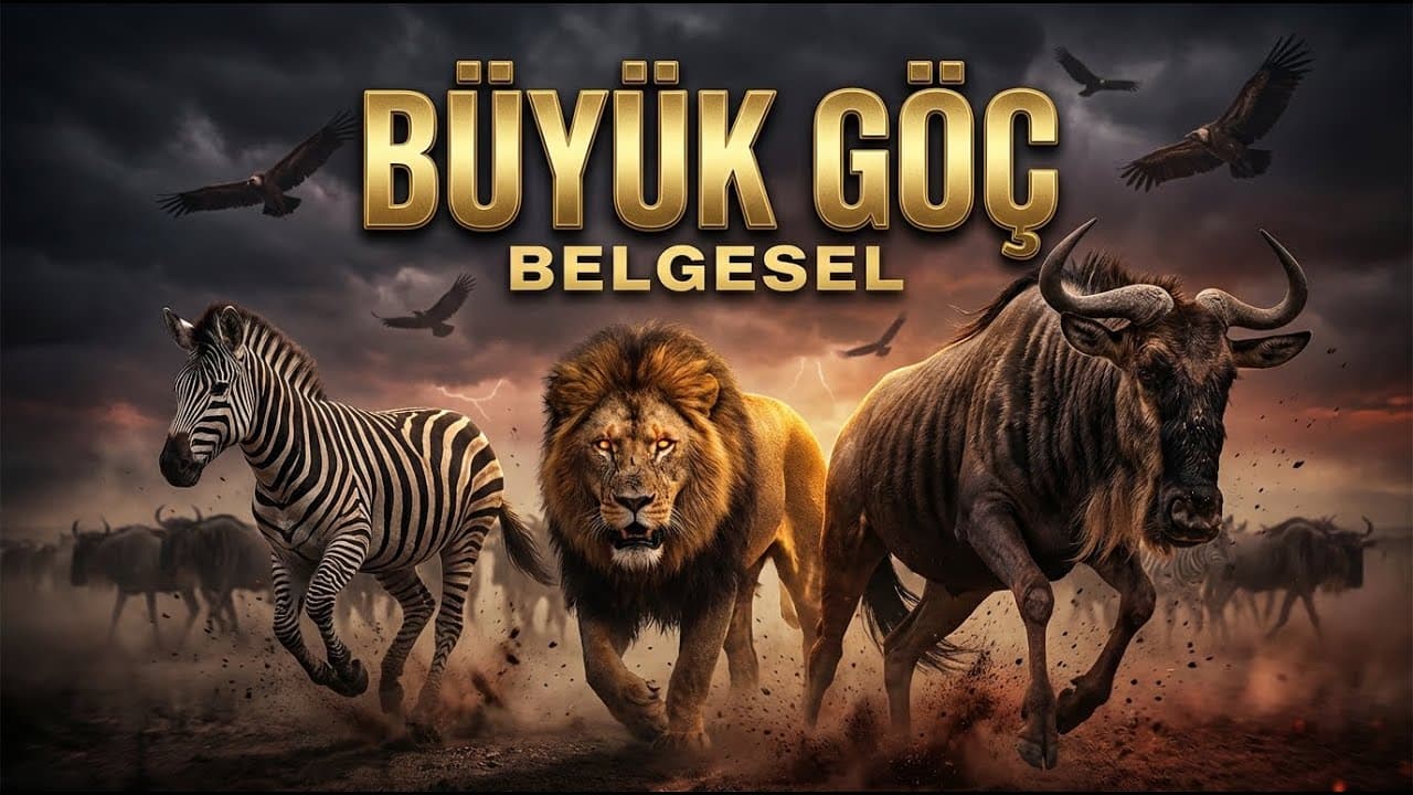 BÜYÜK GÖÇ: Doğumdan Nehir Geçişine | Türkçe Doğa Belgeseli